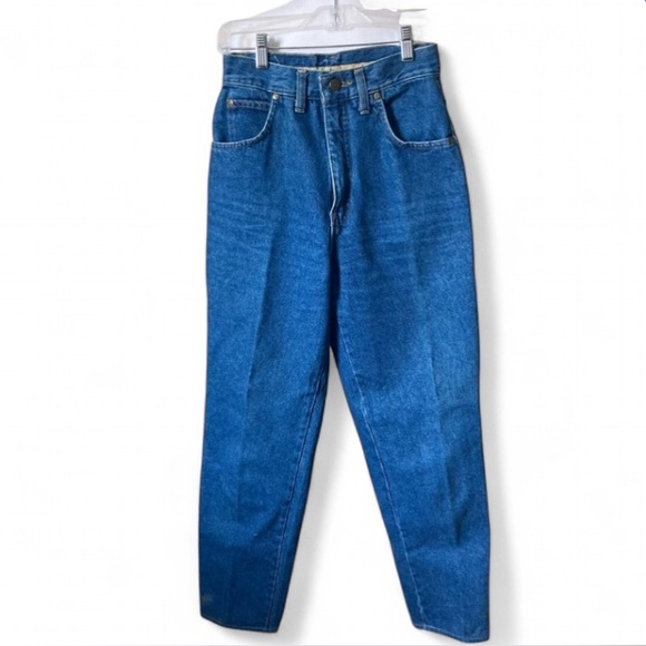 Limited Jeans Denim - Vintage Limited Jeans High Rise Wide Leg Cropped Straight Denim Jeans size 4